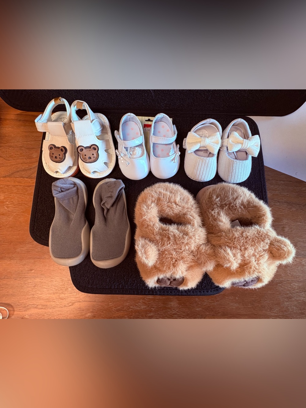 Baby Shoe Lot of 5 – Infant Sandals, Booties & Slippers NWT/NWOT